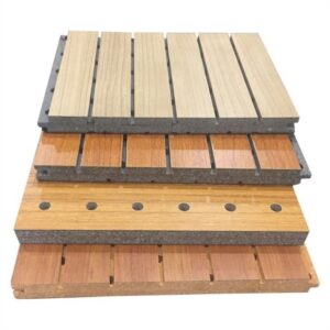 Sound Absorption Grooved Acoustic Board