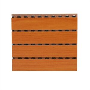 Sound Absorption Natural Grooved Acoustic Panel