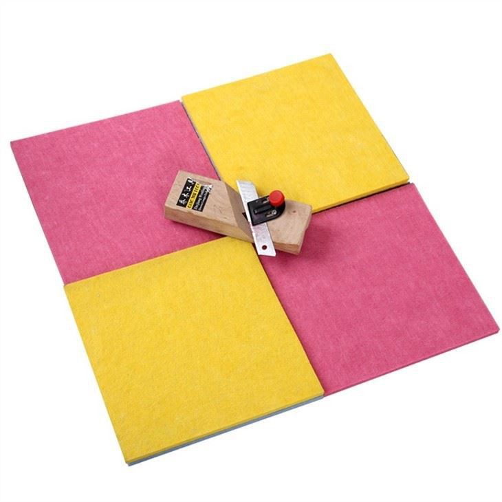 Wall Decoration Polyester Fiber Acoustic Panel